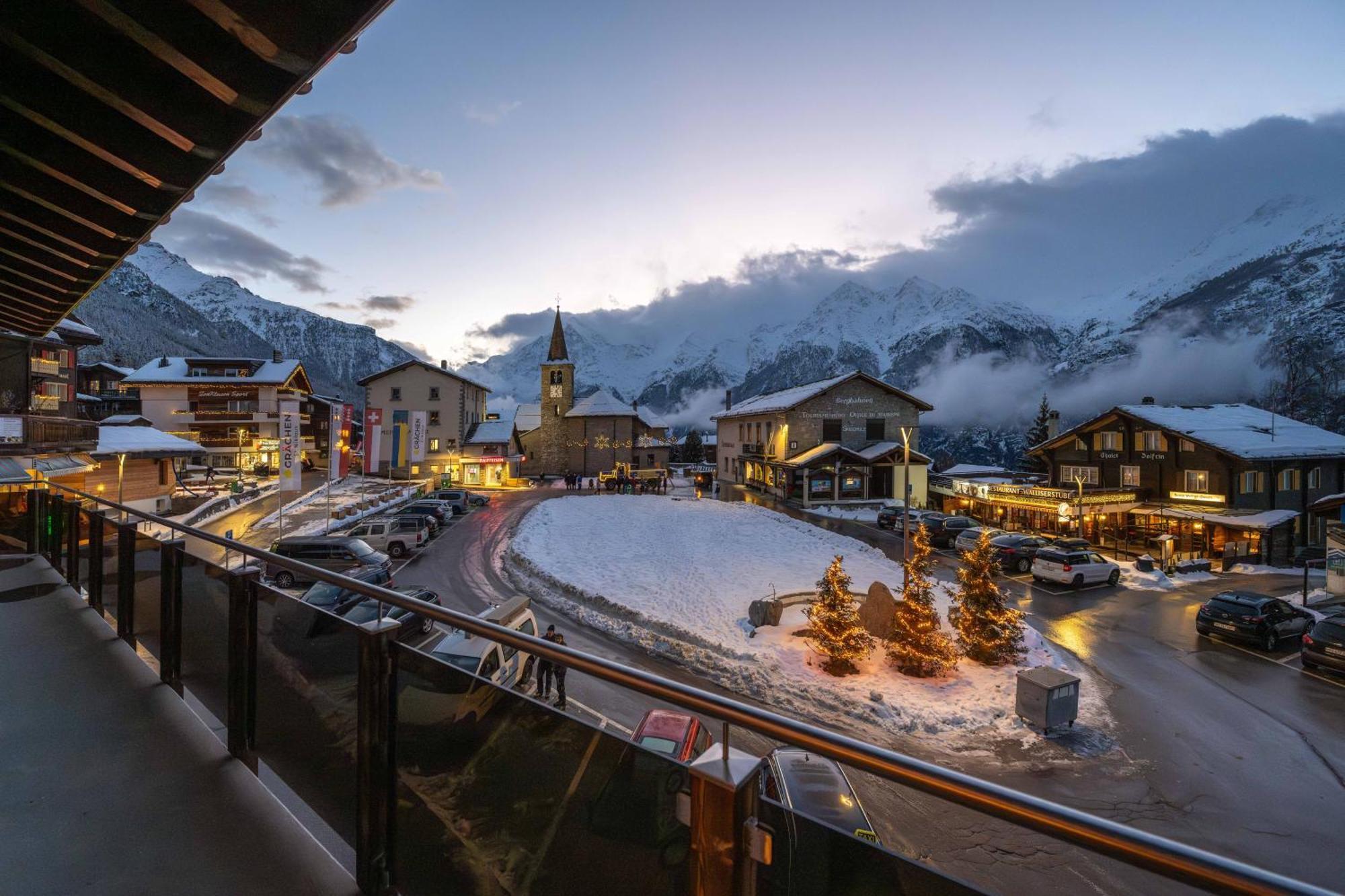 Mountain Lodge Grächen Dış mekan fotoğraf
